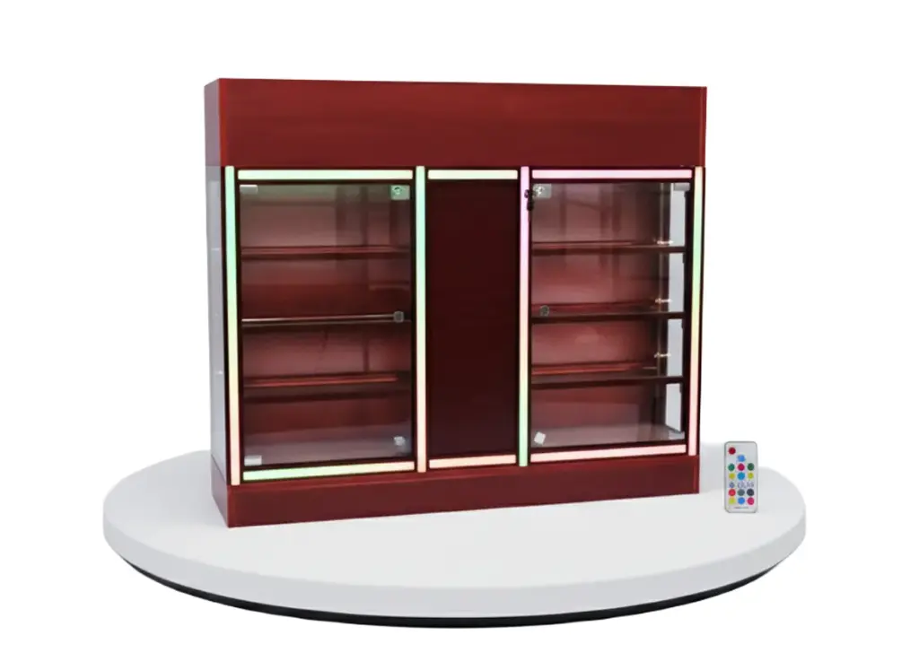 4 Feet Cashier Counter with (LED Lights) | Store Fixture Pluse